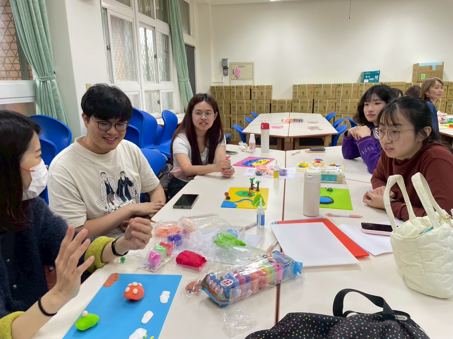 115學年度幸福紓壓藝術療癒體驗：以輕黏土為媒材