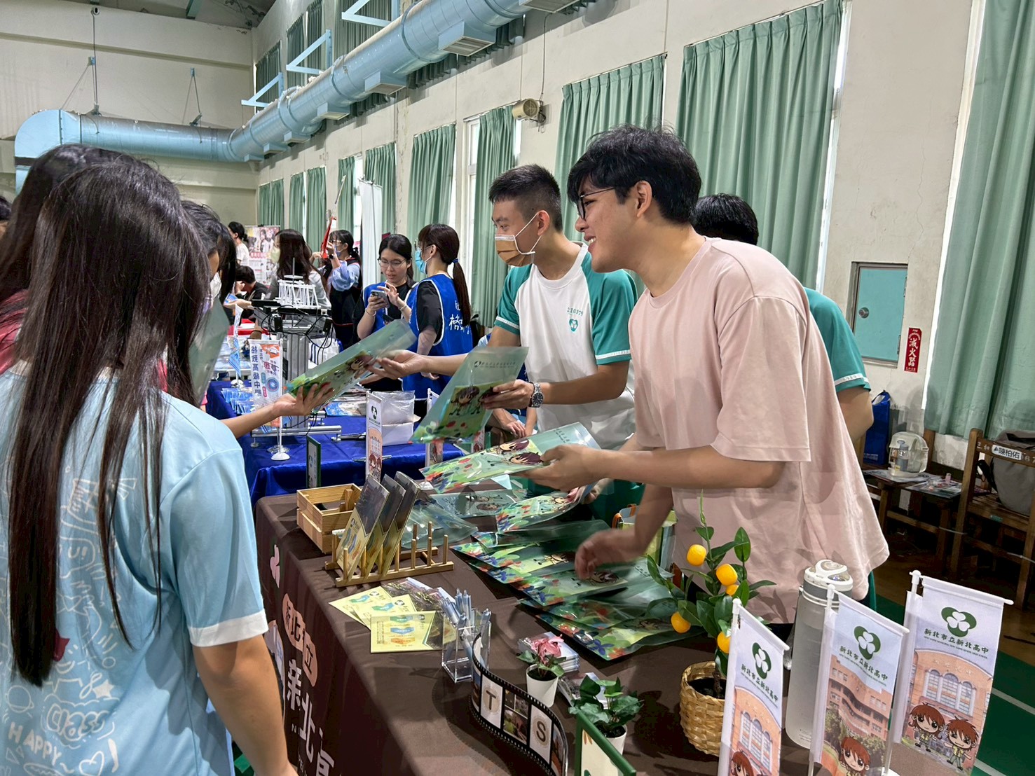 115學年度三和國中招生博覽會擺攤