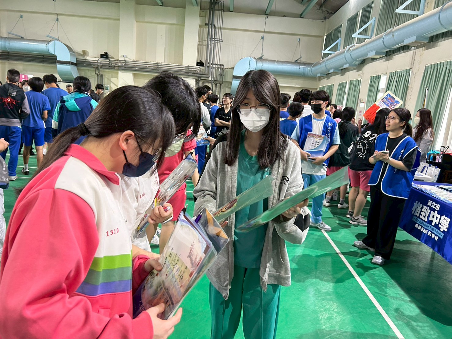 115學年度三和國中招生博覽會擺攤
