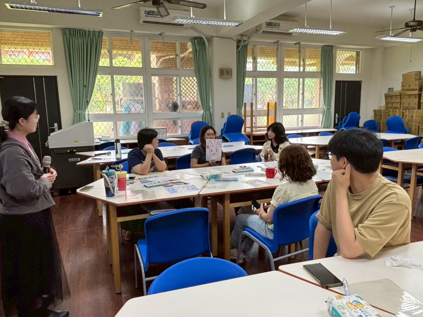 114學年度教師研習-自我對「畫」-繪出此刻的生命溫度