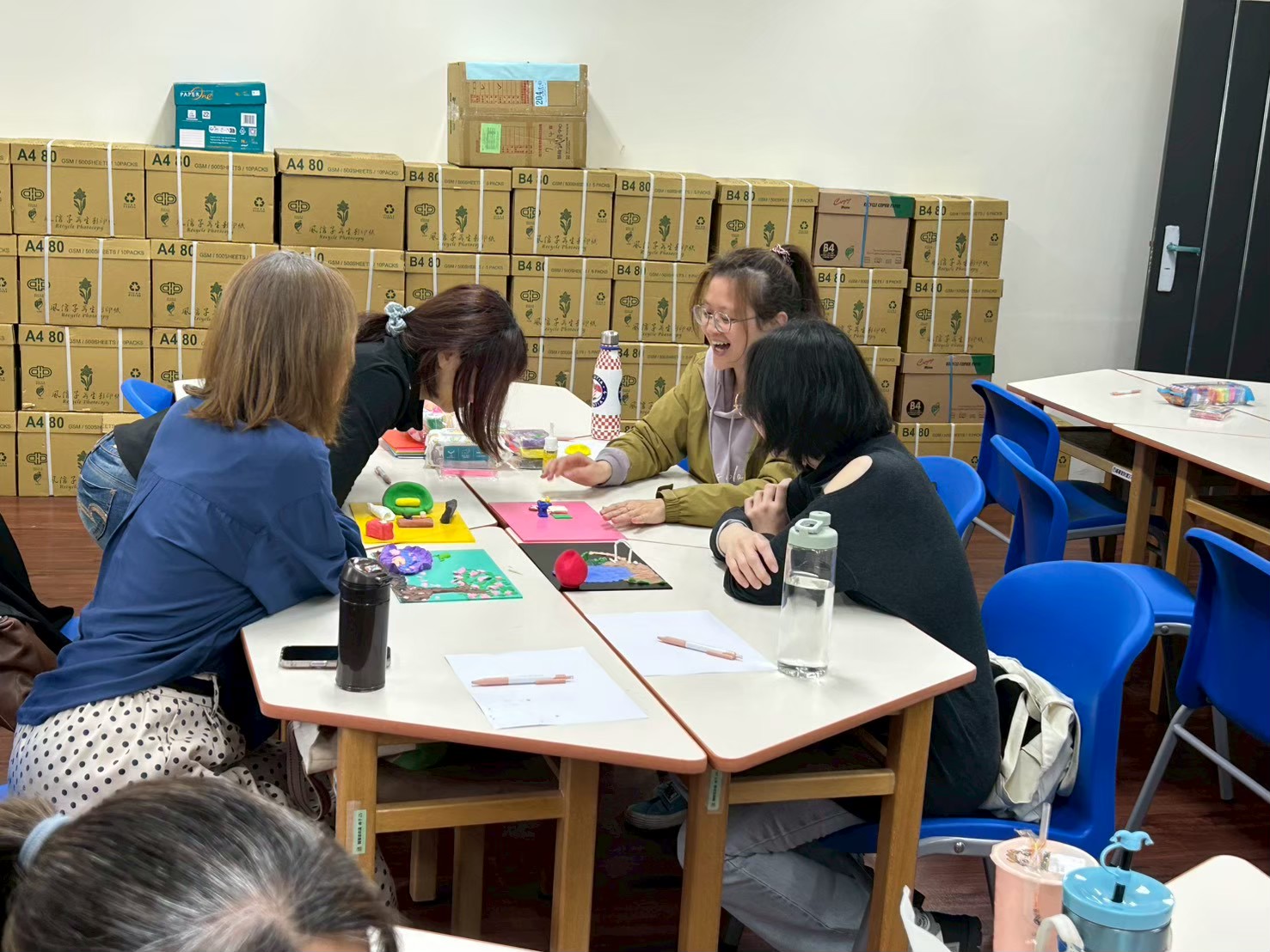 115學年度幸福紓壓藝術療癒體驗：以輕黏土為媒材