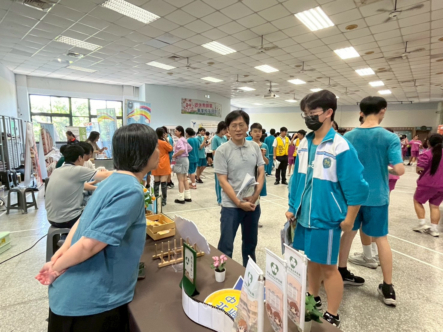 115學年度明志國中升學博覽會擺攤