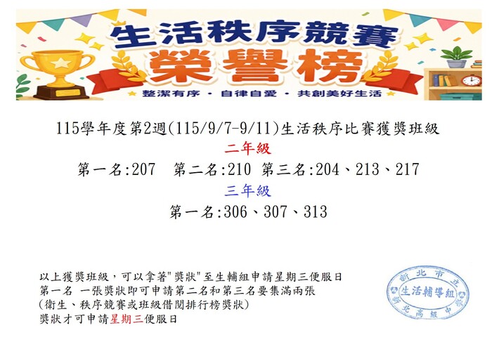 第2週秩序